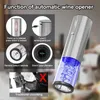 Electric Wine Bottle Opener Aerator Automatic Red Corkscrew Rechargeable Lover Kitchen Gadgets 231221