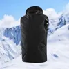 Skiing Jackets Men's Winter Electric Heating Vest Intelligent USB Charging Jacket Hunting Warm