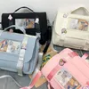 Sacs de la mode de mode japonais Sac à dos Sac à dos kawaii pour femmes sacs à bandoulière décontractés pour les adolescentes