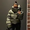 Damengrabenmäntel Lose Baumwolle gepolstertes Mantel Frauen Patchwork Puffer Parka Outwear Dicke warme, lässige Winterjacke Kleidung