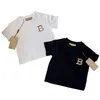 2024 Luxury Kids Clothing Sets Summer Boys Girls Letter Printed Short Sleeve T-shirt Two Piece Designer Brand Children Clothes 100cm-150cm H11 Best quality