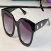 Lunettes de soleil de design de mode 0208S Cat Eye Cadre de style pop simple UV 400 Protection extérieure Perges pour hommes et femmes Top Quality191s