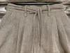 Pantalon féminin attache le motif à chevrons de la mode Fashion atmosphère décontractée simple et confortable 2024 automne hiver 1101