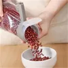 3pcs قم بتعيين مقطع ختم عشوائي لختم Oct Beans Bag Bag Bag مع Spouts Spouts الشوفان دون عناء 231221