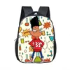 Sacs un incroyable Black Boy Print Backpack Afro Brown Kids Kindergarten Sac à dos Enfants Sacs Sacs Cartoon Toddler Bag Kids Bookbag