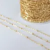 Eyeglasses chains Real 14K Gold Filled Satellite Chain 1MM Chain Necklace Gold jewelry Minimalist Gold Filled Chain DIY Jewelry 231222