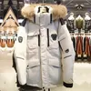 Buiten Jackets Grafiek Stijl Down Jacket Dames Koreaanse stijl Militaire mannen en vrouwen Celebrity Cold Protective Clothing Dik C C