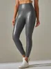 6 couleurs Pantalon de cuir PU d'été Femmes hautes taille push up leggings pantalons élastiques sexy extensibles plus taille de taille 231221