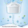 2.5L Hushållens alkaliska vattenfiltergrytare med universell filter bärbar plastvattenkrukan Vattenfilter Kettle Aktiverad 231221