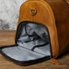 Retro echt lederen reistassen voor heren Handbagage Eerste laag Cowhide 2035L Weekend zakenreis Handtas Schouder Messenger 231221