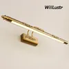 Lampen Vintage LED WALS LAMPE Geschnitztes Metallrocker Arm Spiegel Licht Hotel Restaurant Badezimmer Umkleidezimmer Umzugsumfang Europäische Beleuchtung