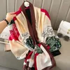 Scarves Versatile Sunscreen Winter Scarf Women Large Shawl Floral Print Stoles Kerchief Female Foulard Muffler Wholesale