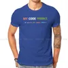 Sviluppatore di software per magliette da uomo It Programmatore geek Pure Cotton Tshirt Il mio codice funziona Non ho idea del perché Tee di Elegant Shirt Men