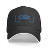 Boll Caps CSX Train Logo Baseball Cap Hard Hat I Visor Sun Hats for Women Men's