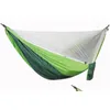 Hammocks Fashion Double Parachute Deployment Mosquito Hammock 290 140 Wind Rope Nail Anti Rollover Handing Bed Chair Swing Drop Delive Dhyot