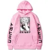 Anime My Hero Academia Hoodie Himiko gedrucktes Sweatshirt Japanisch übergroße lässige Pullover Unisex Mode komfortable Streetwear