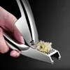 Detachable 304 Stainless Steel Garlic Press Garlic Presser Mincer Chopper Crusher Slicer Grater Squeezer - Kitchen Tools 231221