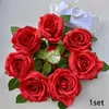 Декоративные цветы 1 Set Artificial Flowe Wedding Car Decor Kit