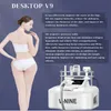 Nouvelle arrivée V9 Slimming Machine 5 Poignées 40 kHz Cavitation Faute brûlant RF Care Eye Sket Rester Vas Butt Butter Curve Shaper