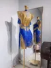 ステージウェアラテンダンスドレスレディースコンペティションパフォーマンスカスタマイズされた子供の大人のルンバタンゴタッセルドレス