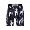 Brand masculina roupas de grife boxers de algodão cuecas de cuecas sensuais impressas calças curtas respiráveis ​​e respiráveis ​​com pacote