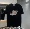 Herr t-skjortor mmsix t-shirts 2024 vår sommarbesättning hals söt kattunge digital tryck design kort ärm casual bomull manlig lös tee