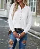 Blusas femininas coloras sólidas coloras de malha de malha camisetas para mulheres casuais e minimalistas desgaste formal