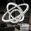 Modern LED Crystal Chandelier Lights Lamp för vardagsrum Cristal Luster Chandeliers Lighting Pendant Hanging Tak Fixtures2883