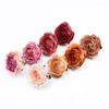 Fleurs décoratives 20pcs tête de fleur de rose artificielle accessoires de décoration de bricolage