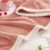 Melk fluweel herfst winterdeken voor bed dik flanel gewogen dekens zachte comfortabele warme pluche dekens voor bedbank 231221