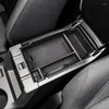 Bilarrangör för CrossTrek Center Console Armrest Storage Box Insert Tray Interiör Delar Tillbehör