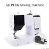 Living Room Furniture Sewing Hine Portable Handy Mini Replaceable Presser Foot 40 Stitches Overlock Knitting Start Button Electrec Wit Dhbz7