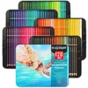 Ensemble de crayons Kalour Color 5072120 Couleurs sans acide non toxique BreakResistant Conseils de stylo outils de dessin Supplies Art pour l'artiste 231221