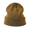 Hiver extérieur laine en tricot à rayures Cap en tricot pour hommes et femmes cyclistes Protection de l'oreille chaude Chatle enroulé 231222