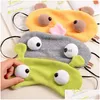 Party Masks Cartoon Funny Slee Eye Mask Cute Anti Snoring Blindfold Shade Cotton Er Blinder Drop Delivery Home Garden Festive Party Su Dhrop