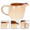 Dinnerware Sets Espresso Frothing Pitcher Ceramic Milk Cup Salad Dressing Dispenser Syrup Liquid Creamer