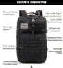 Outdoor Bags 30L;/50L Large Capacity Men Army Military Tactical Backpack 3P Softback Outdoor Waterproof Bag Hiking Camping Hunting BagsL231222