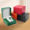Watch Boxes Luxury Flip PU Leather Storage Box Business Gift Display Retro Holder Stand Travel Packaging Organizer Case