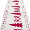Table Cloth Christmas Runner Embroidered Tablecloth Cover Kitchen Year Decoarion 2024