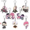 Key Rings Japan Anime Tokyo Revengers Keychain Cosplay Cartoon Keychains Metal Holder Key Chain Ring voor fans geschenken sieraden accessoiressl231222