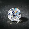 Real 1 2 3 65 8mm D VVS1 Laboratório certificado Moissanita Diamonds Stones Loose Gemtones para jóias com GRA 231221