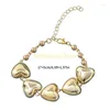Choker Fashion Big Heart Beads Bracelets Bristam