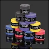 Badminton sätter 20 60st Sweatbands Overgrip Anti Slip Tennis Racket Padel stötdämpning Grips slingor 230612 Drop Delivery DHW3P