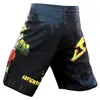 MMA Halloween engraçado Black Fighting Sports Pants abrangentes Treinamento de luta praia Os curta