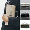 Sac à main Savette: édition de niche française Kendall Jenner - Luxueuse enveloppe en cuir authentique, chic minimaliste carré minimaliste Elegant transport en daim smooth