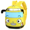 Sacs Kid's Cartoon 3D Car Shape School Backpack Batching Bookbag pour garçons pour garçons