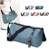 Outdoor -Taschen Leichte Frauen im Fitnessstücken Wasserdichte Fitness -Trainingstaschen Outdoor Travel Duffle Bag Sport Swim Bags Yoga Fitnessangaben Umhängungsbagsl231222