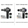 Upgrade Hitze kalte Massage Gun Eunder X5 Pro Deep Muscle Massagarme mit 1112 Köpfen bürstenloser Motor für das Heim -Fitnessstudio 231221