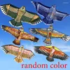 Décorations de jardin extérieur Sport amusant 1.1m Flying Eagle Kite Kite Children's Nougely Animal Kites