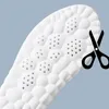 High Elasticity Latex Sport Insoles Soft Shoe Pads Arch Support Ortic Breathable Deodorant Shock Absorption Cushion 231221